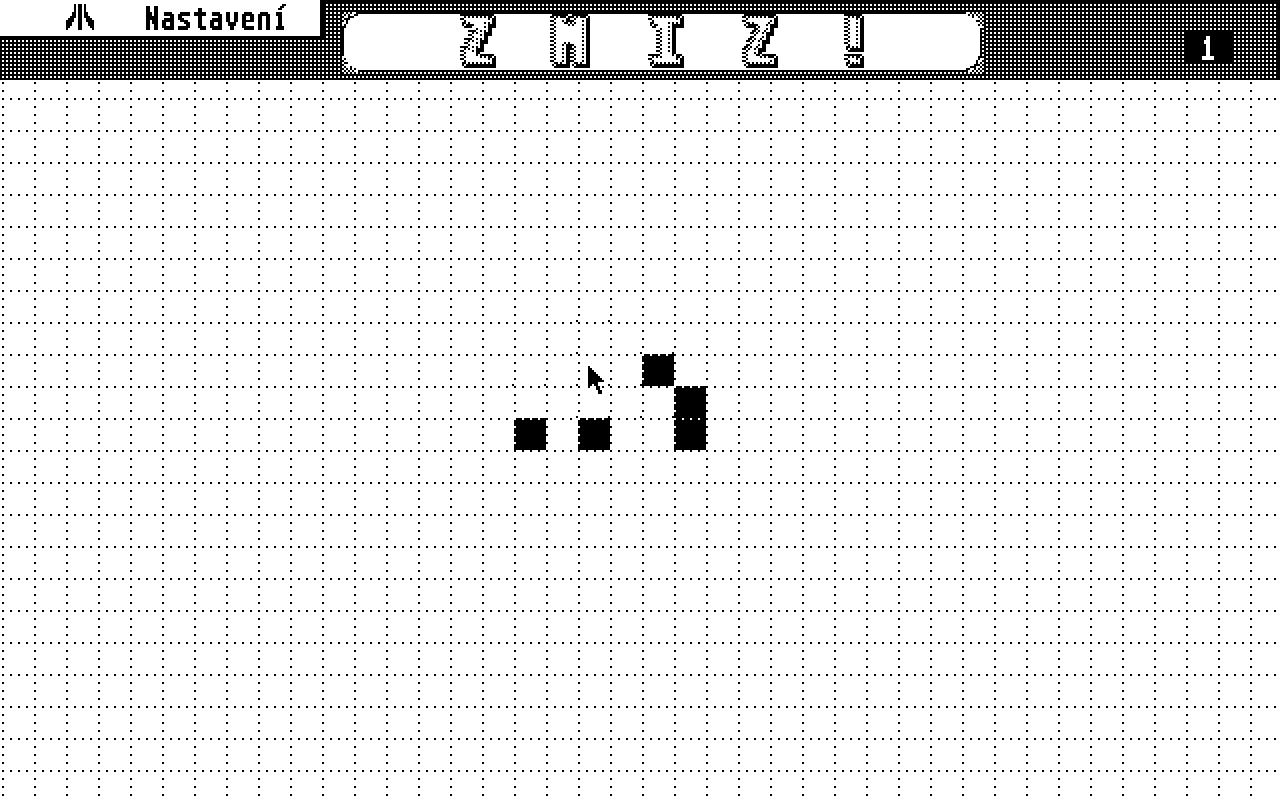 Zmiz! atari screenshot
